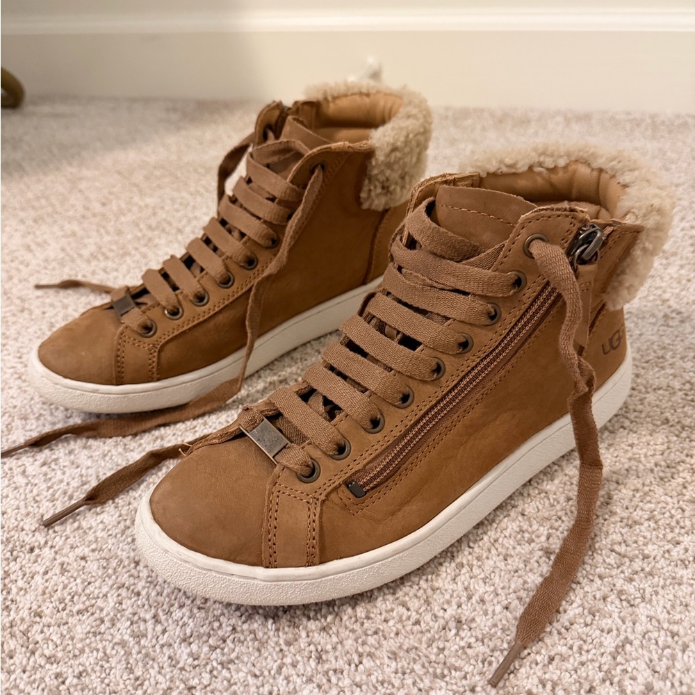 UGG Women's Olive High-Top Sneaker-Booties